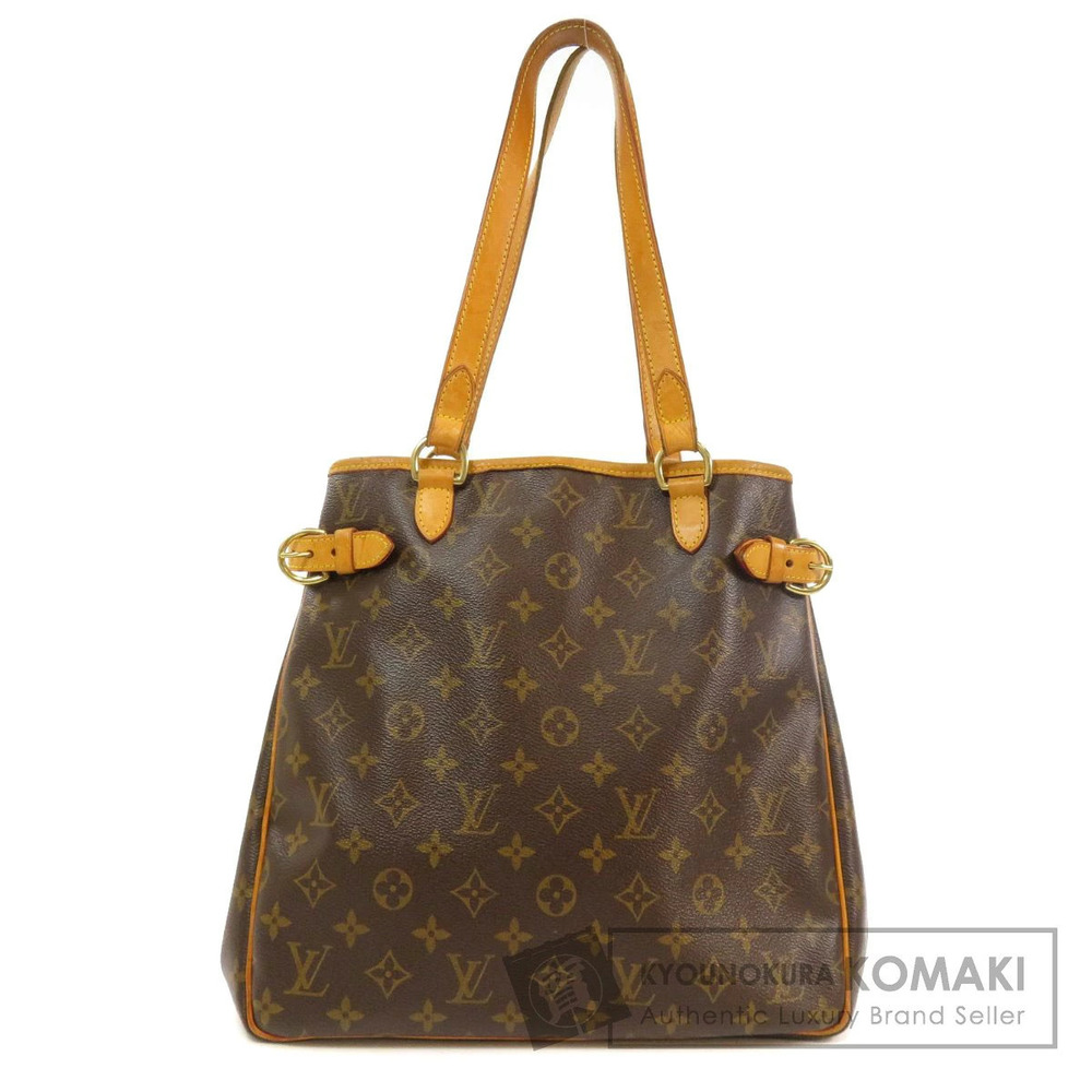 Louis Vuitton Batignolles Vertical Tote Bag Monogram Canvas Brown